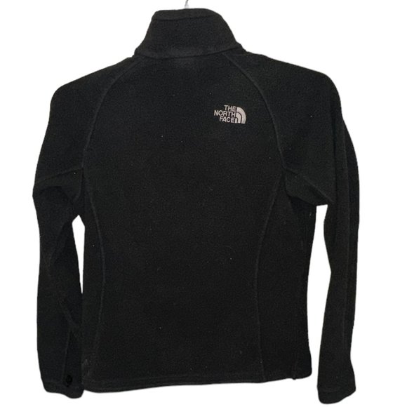 Women's The‎ North Face Full Zip Fleece Jacket Black Size Medium - Picture 3 of 7
